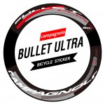 Road Bicycle Wheels Rim Decal Stickers for Campagnolo Bullet Ultra 80